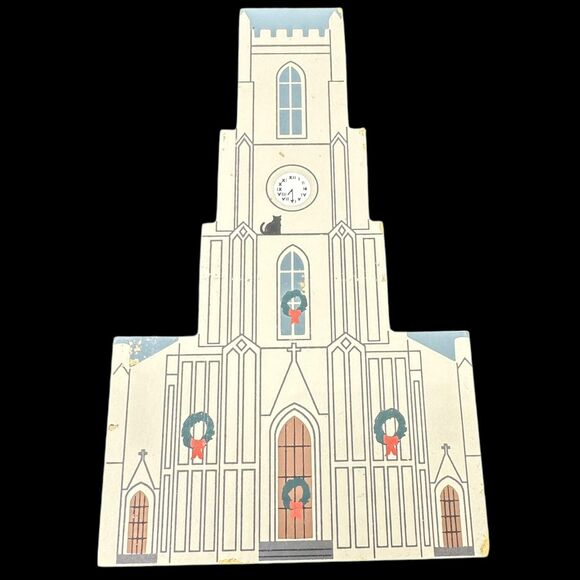 New Orleans Christmas Series 1994 The Cats Meow Set Of 4 Buildings - Picture 7 of 10